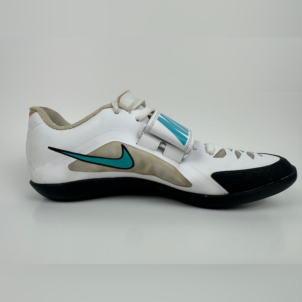 NIKE Zoom Rival SD 2 Track White Flash Crimson Shoes Men’s 6.5 - Picture 9 of 11